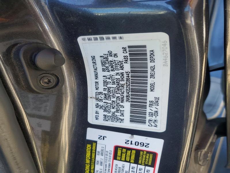 2009 Toyota Corolla le