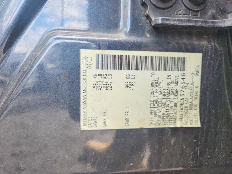 2012 Nissan Altima 2.5