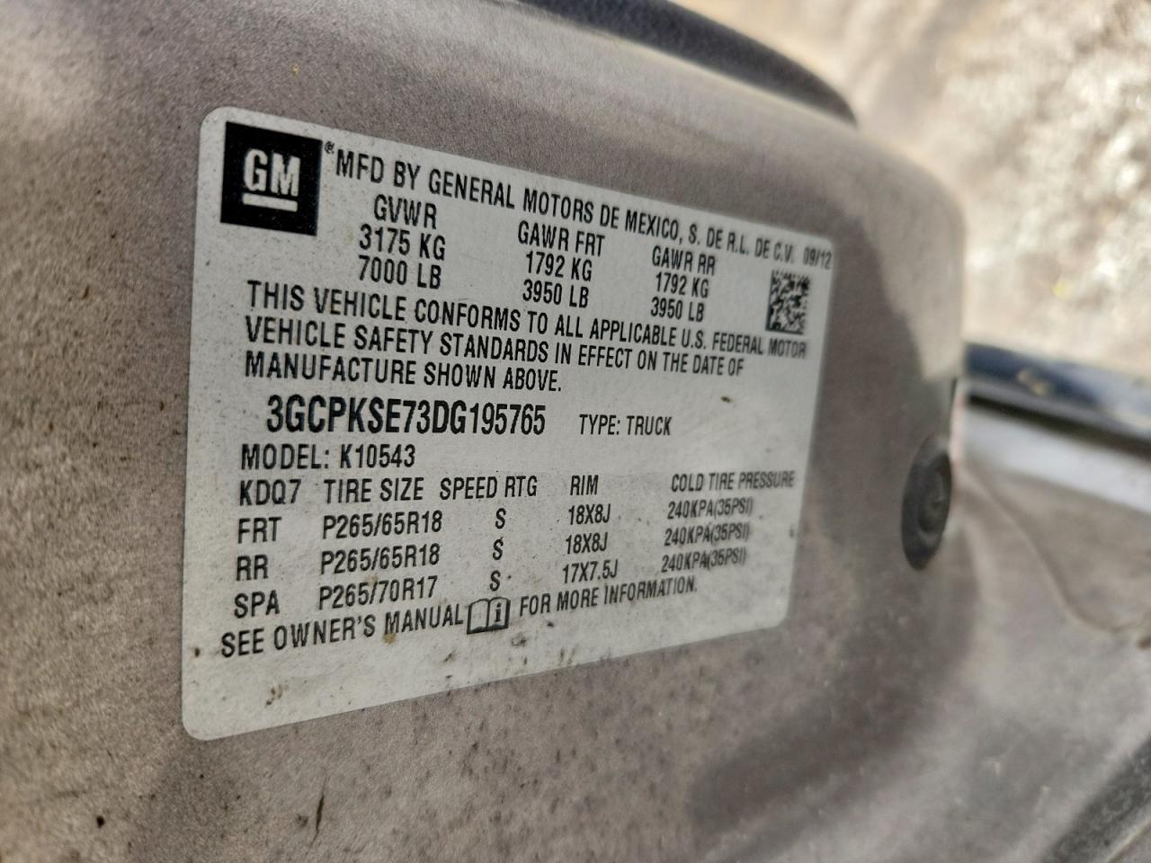 2013 Chevrolet Silverado K1500 LT