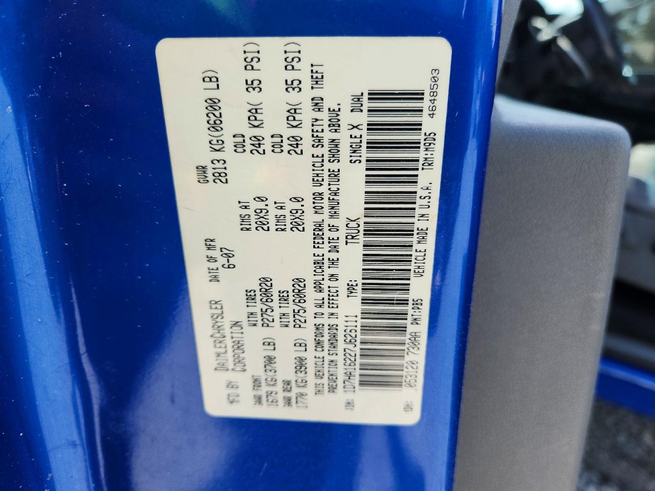 2007 Dodge RAM 1500 ST