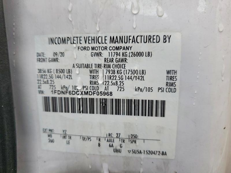 2021 Ford F650 Super Duty BOX Truck