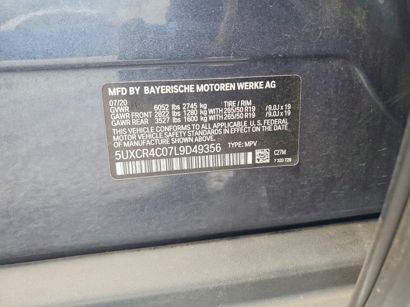 2020 BMW X5 Sdrive 40I