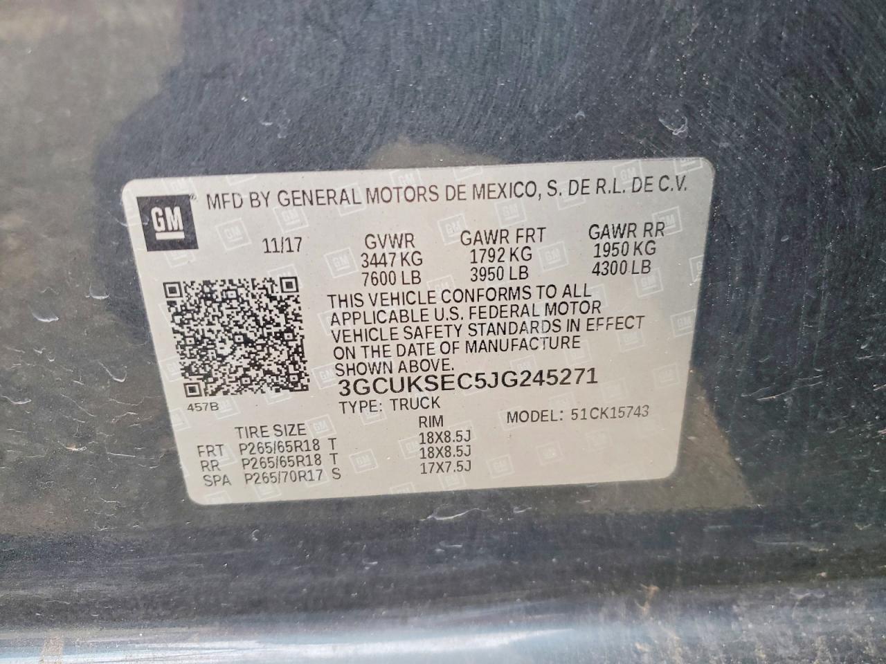 2018 Chevrolet Silverado K1500 LTZ