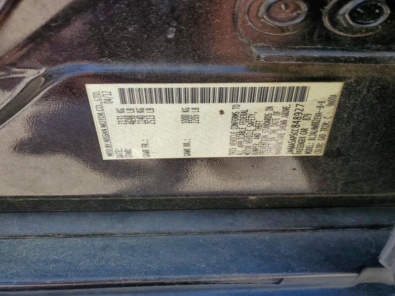 2012 Nissan Maxima 3.5 s