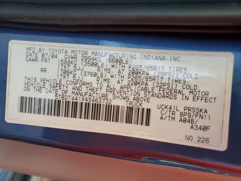 2004 Toyota Tundra SR5