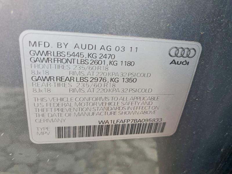 2011 Audi Q5 Premium Plus