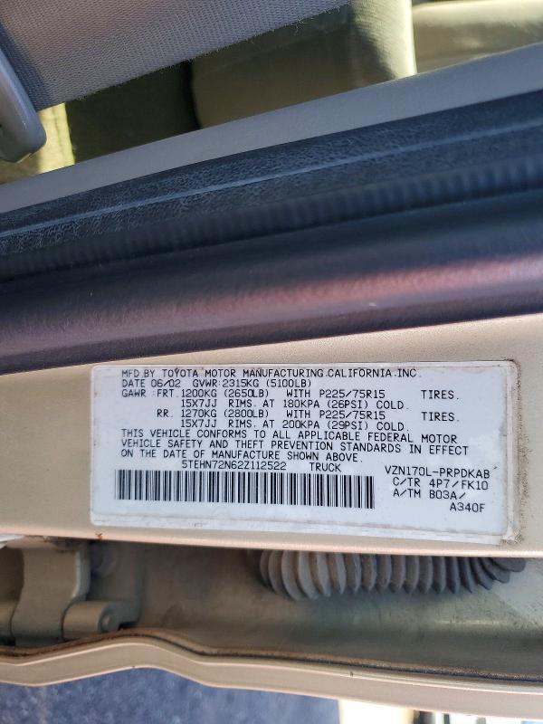 2002 Toyota Tacoma Double Cab