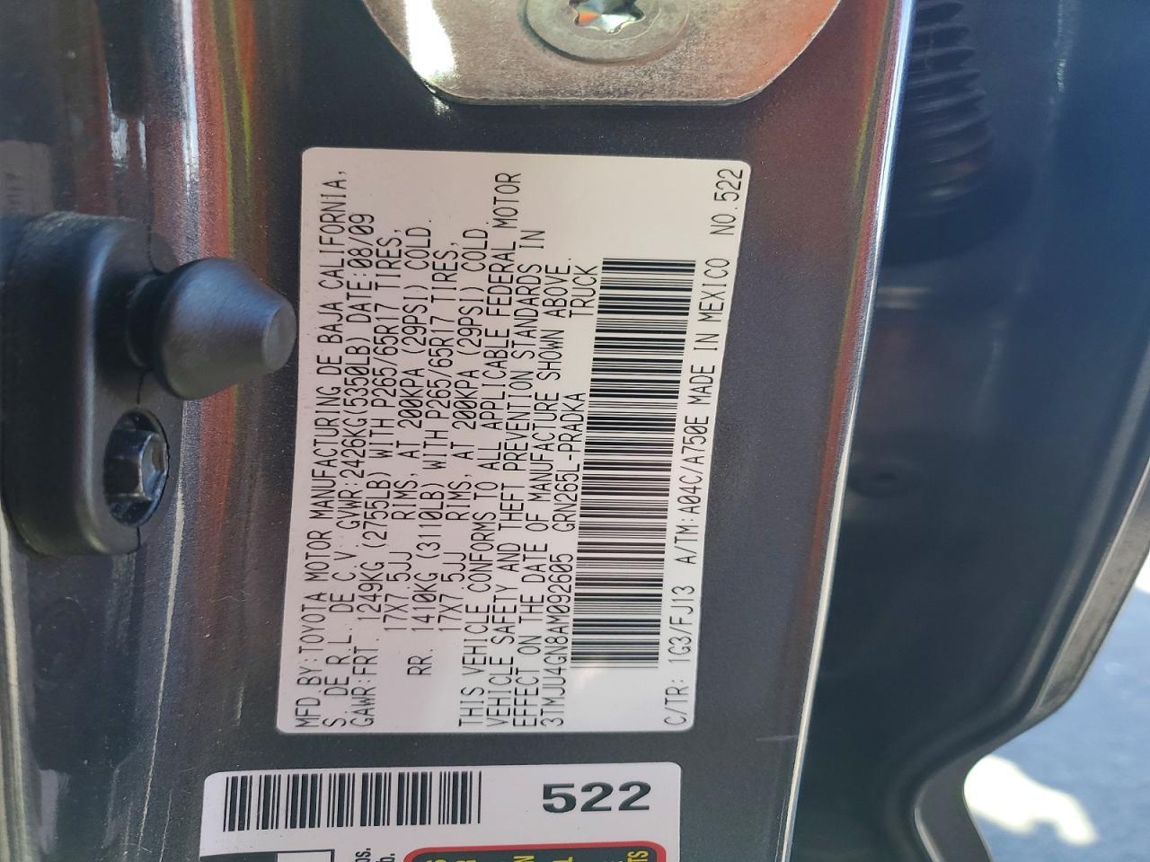 2010 Toyota Tacoma Double Cab Prerunner