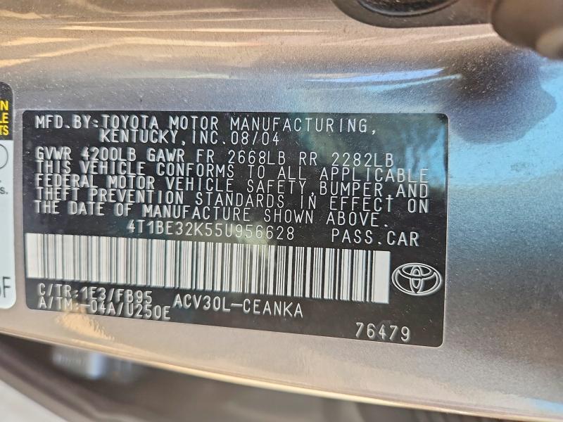 2005 Toyota Camry le