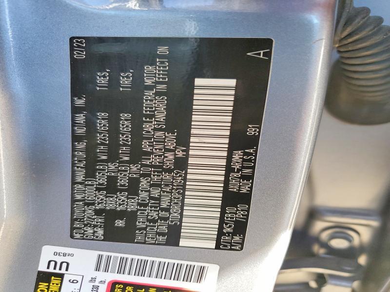 2023 Toyota Highlander Hybrid xle