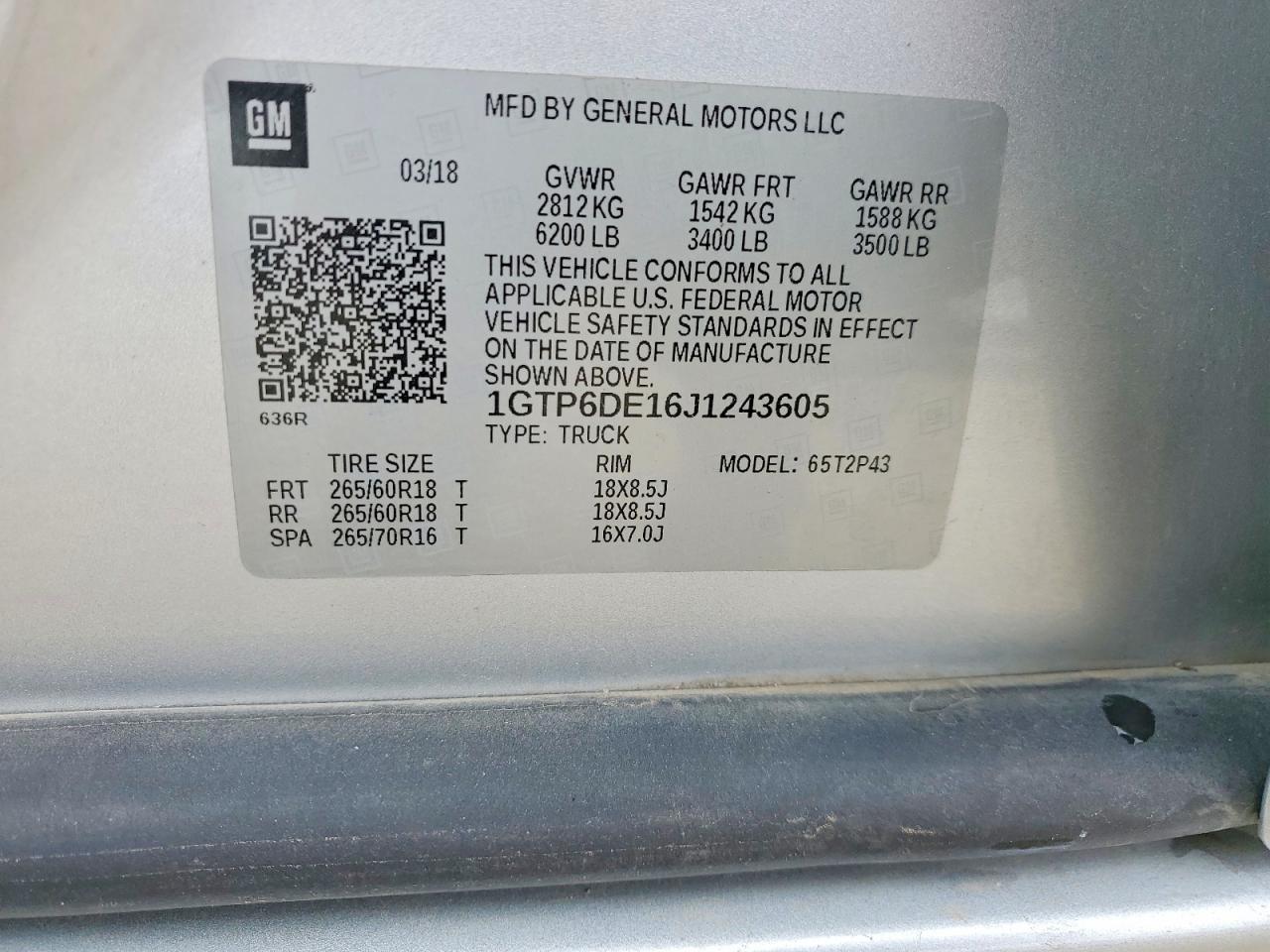 2018 GMC Canyon SLT