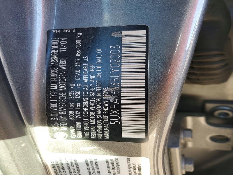 2005 BMW X5 3.0i