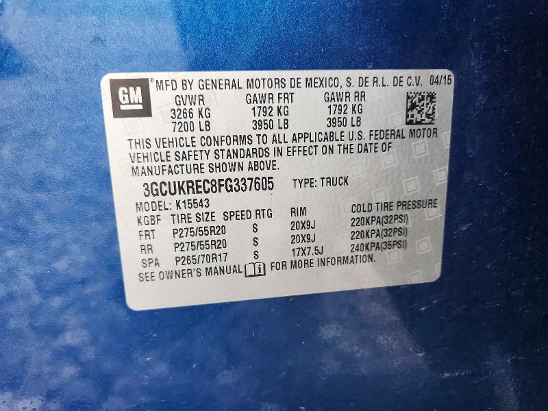 2015 Chevrolet Silverado K1500 LT