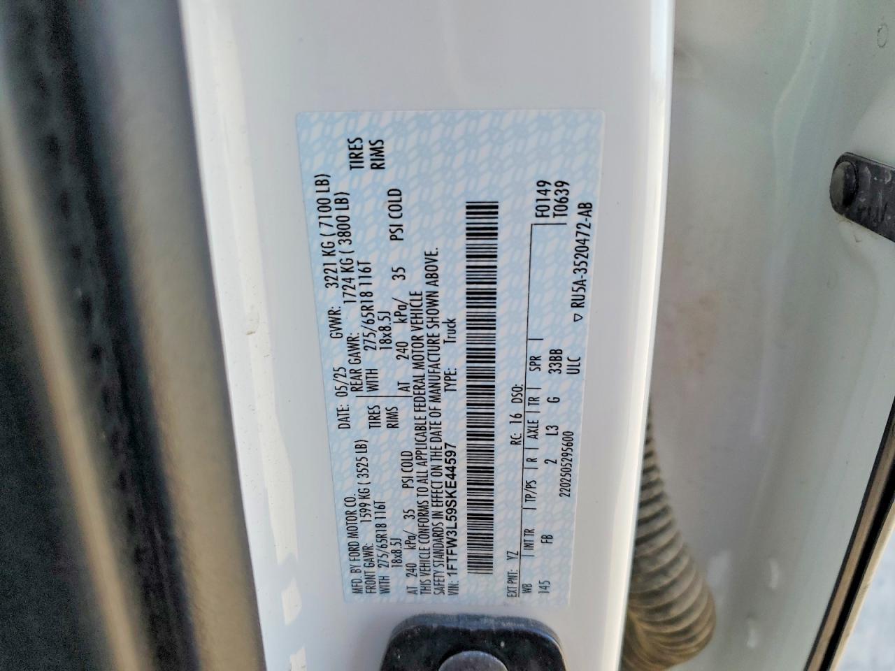 2025 Ford F150 XLT