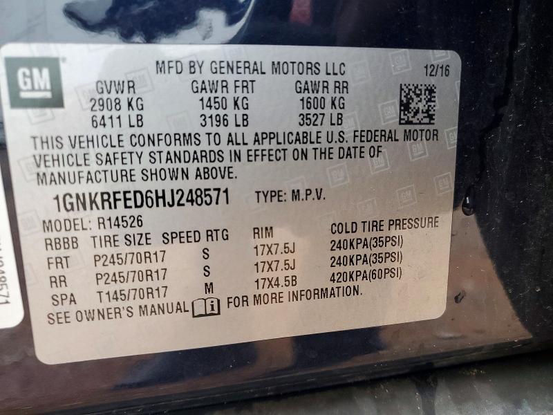 2017 Chevrolet Traverse ls