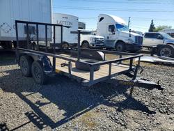 Salvage trucks for sale at Eugene, OR auction: 2022 Big Tex 60PI-12BK4RG Utility Trailer