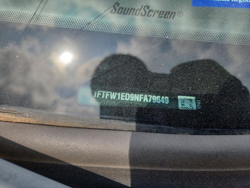 2022 Ford F150 Supercrew