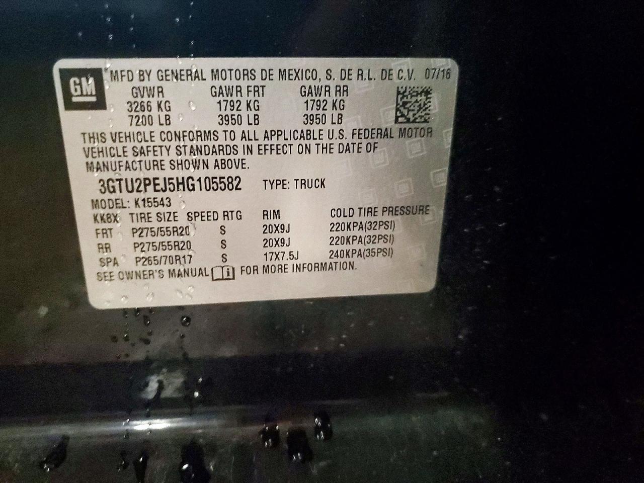 2017 GMC Sierra K1500 Denali
