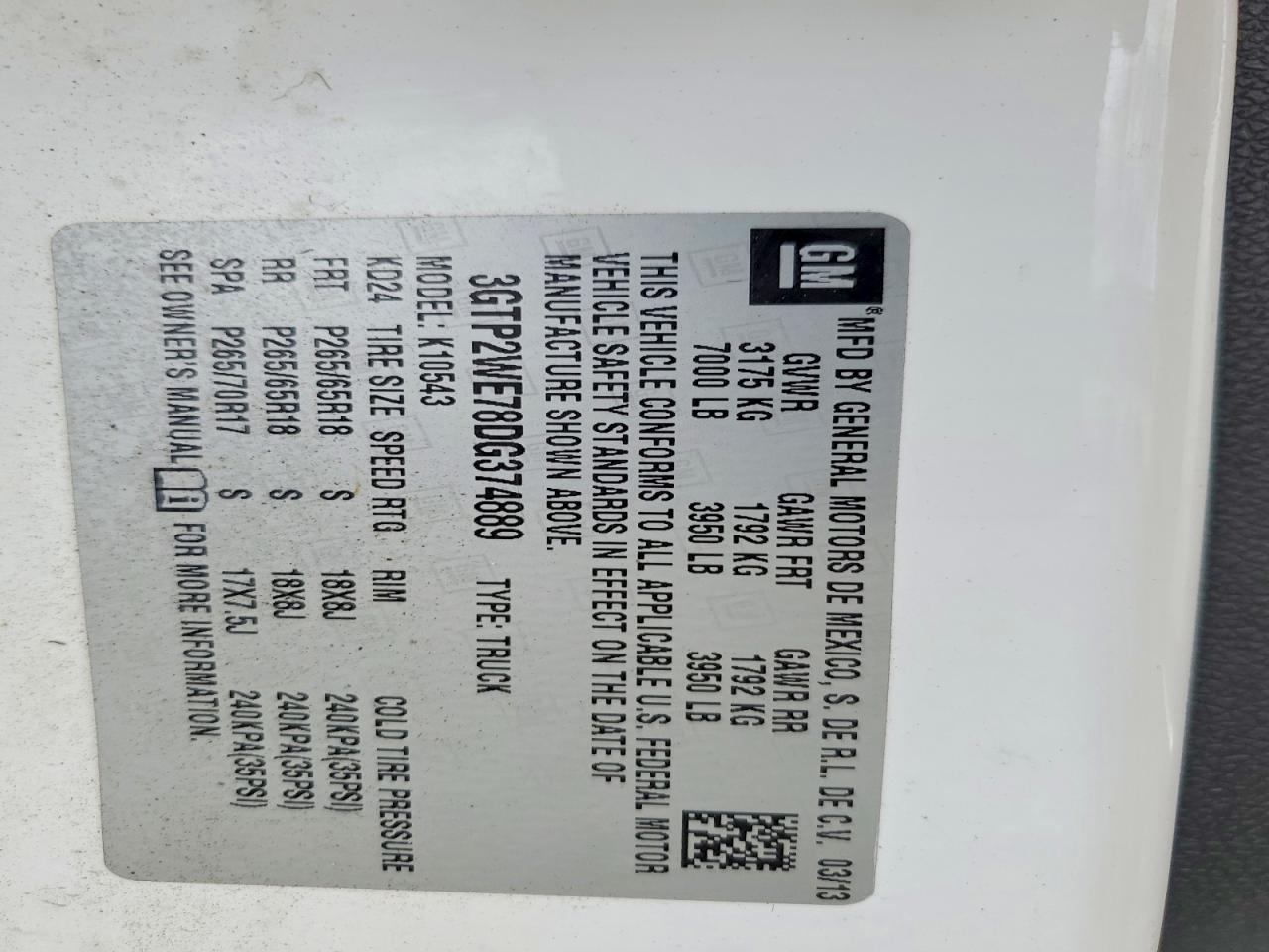 2013 GMC Sierra K1500 SLT