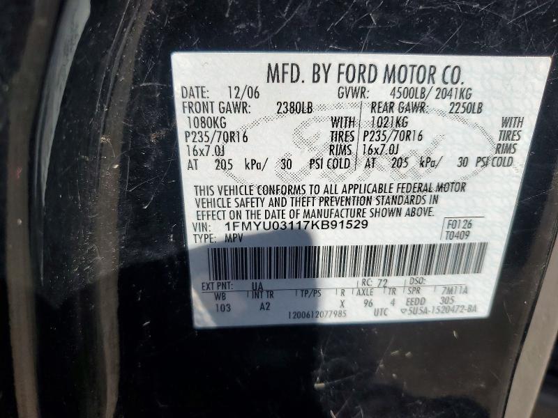 2007 Ford Escape xlt