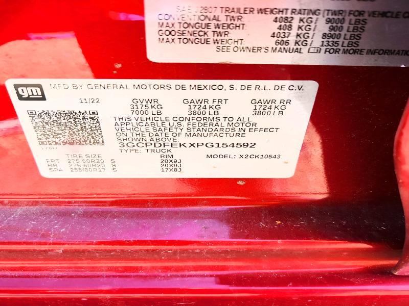 2023 Chevrolet Silverado K1500 LT Trail Boss