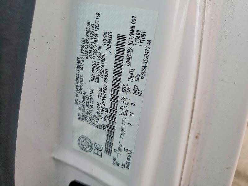 2014 Ford E250 Utility / Service van