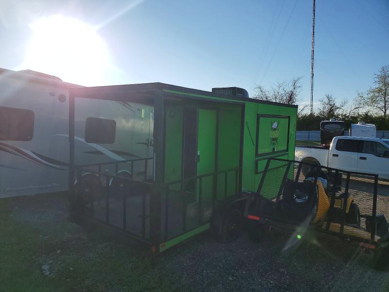 2025 Unknown 2025 all World 7x18ta Enclosed Cargo Food Trailer