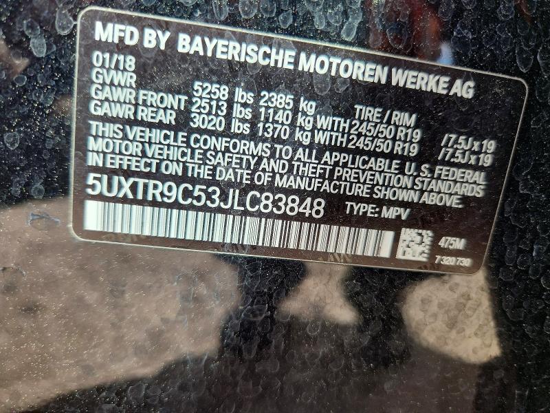 2018 BMW X3 Xdrive30i