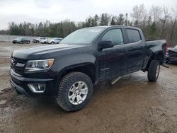 Salvage cars for sale from Copart Ontario Auction, ON: 2018 Chevrolet Colorado LT