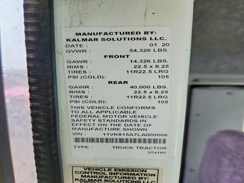 2020 Kalm AR Ottawa T2 Yard Truck
