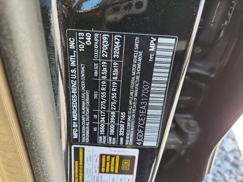 2014 Mercedes-Benz Gl 450 4matic