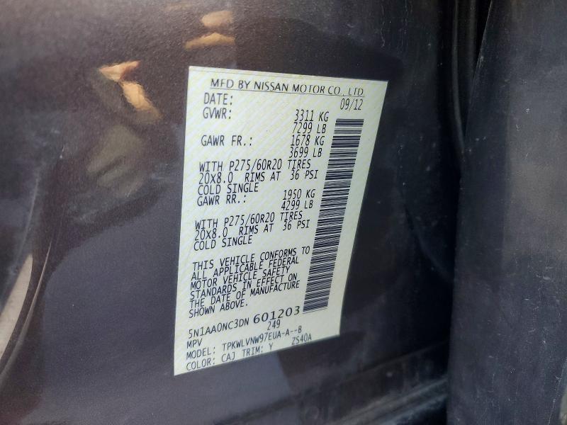 2013 Nissan Armada sv