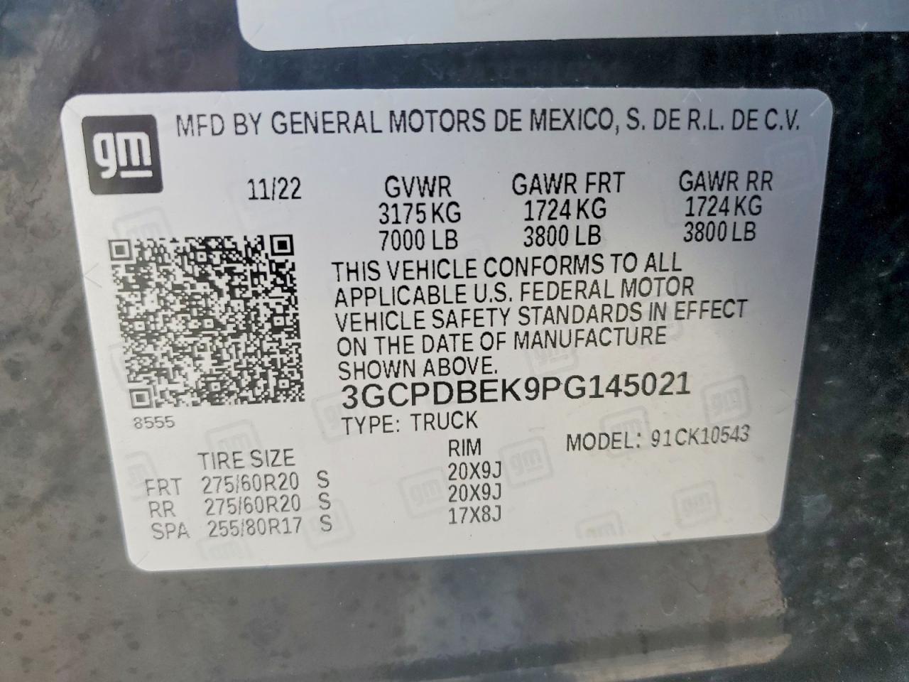 2023 Chevrolet Silverado K1500 Custom