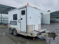 Salvage trucks for sale at Martinez, CA auction: 2000 Pelsue Fiber Optic Splicing Trailer