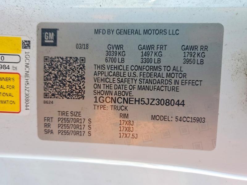 2018 Chevrolet Silverado C1500