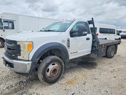 Ford f550 salvage cars for sale: 2017 Ford F550 Super Duty Flatbed Truck