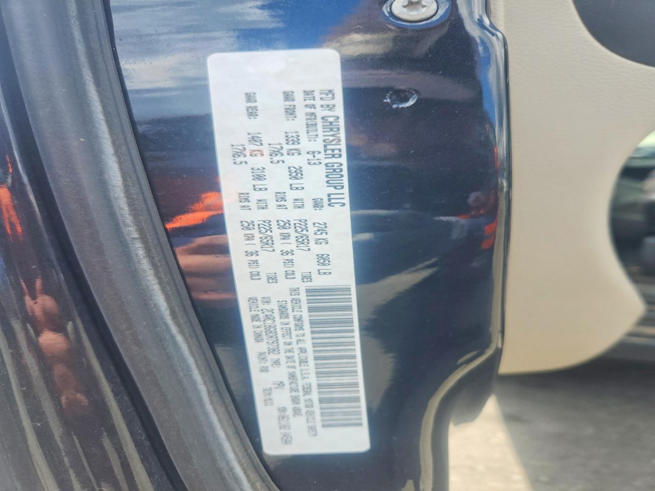 2013 Chrysler Town & Country Touring