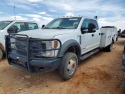 Salvage trucks for sale at Andrews, TX auction: 2018 Ford F450 Super Duty Utility / Service Truck