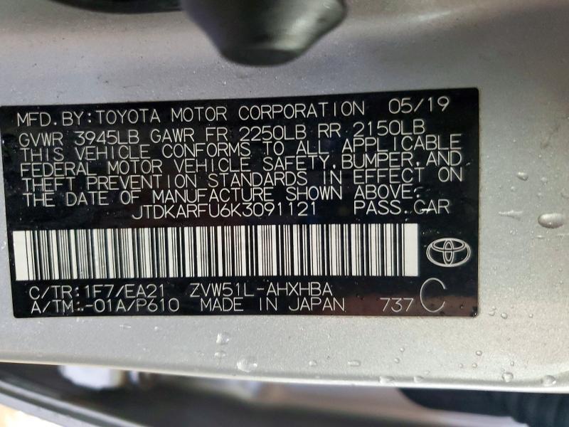 2019 Toyota Prius Limited