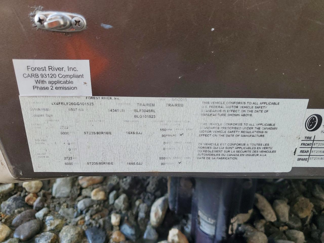 2016 Foresriver 2016 Forest River Blue Ridge Camper