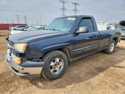 Salvage trucks for sale at Elgin, IL auction: 2004 Chevrolet Silverado C1500