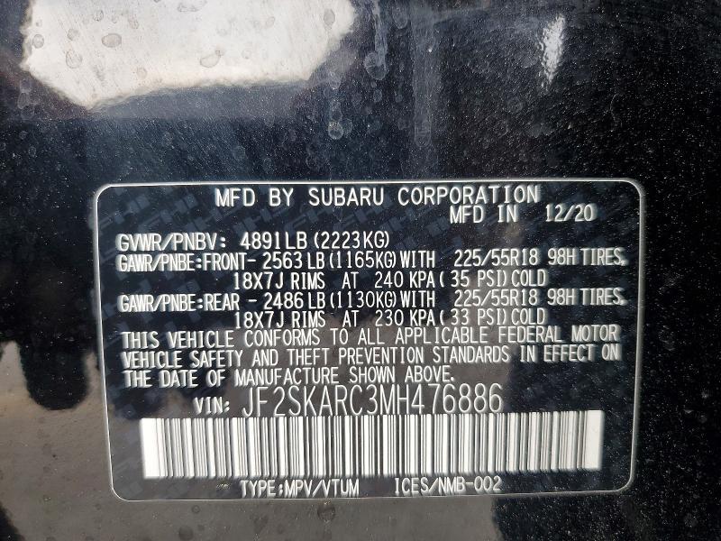 2021 Subaru Forester Sport