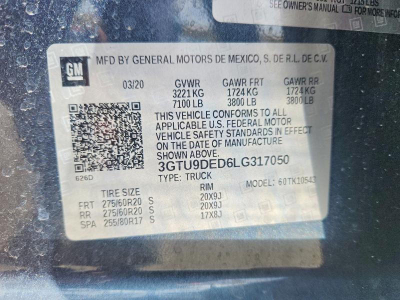 2020 GMC Sierra K1500 slt