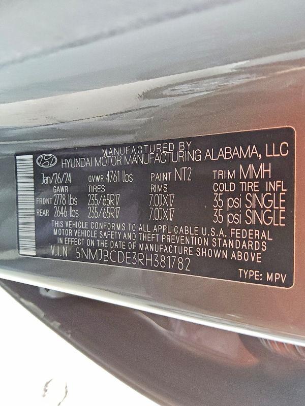 2024 Hyundai Tucson sel