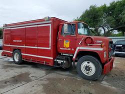 Salvage cars for sale from Copart Corpus Christi, TX: 1989 Ford LN7000 Fire Truck