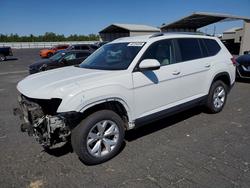 Volkswagen Atlas salvage cars for sale: 2018 Volkswagen Atlas se
