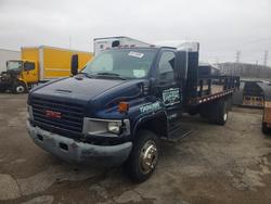 GMC Vehiculos salvage en venta: 2004 GMC C5500 Flatbed Truck