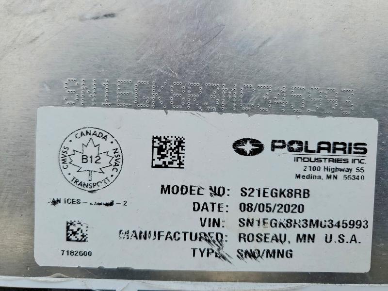 2021 Polaris 850 PRO RMK