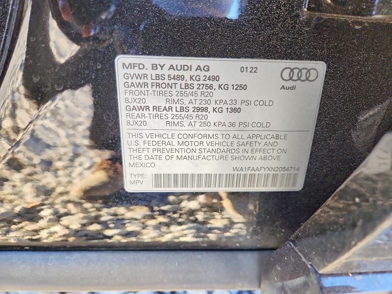 2022 Audi Q5 Prestige 45