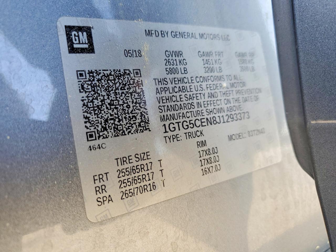 2018 GMC Canyon SLE